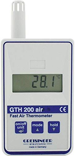 601863 Greisinger GTH 200 AIR Temperatur-Messgerät -25 up to +70C Fühler-Typ Pt1000