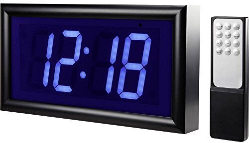 1369489 Renkforce  Quarz alarm clock black Alarmzeiten 2