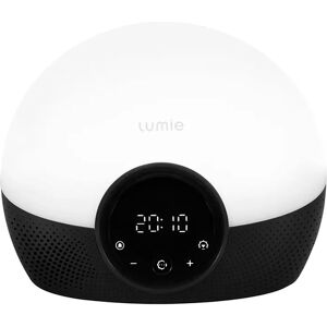 Lumie Glow Modern & Contemporary Digital Electric Alarm Tabletop Clock in Black black 16.0 H x 19.0 W x 12.0 D cm