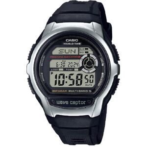 CASIO [radio clock] wave ceptor  wave scepter  black silver WV M60R 1AJF