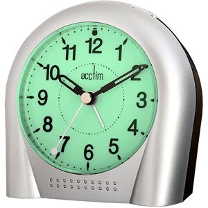 Acctim Sweeper Alarm Clock Silver