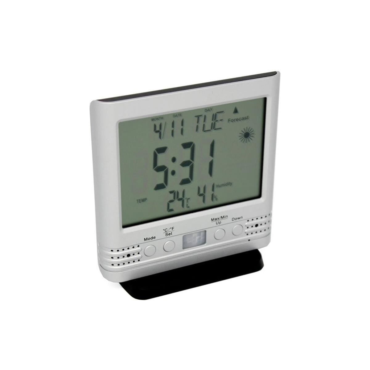 KJB Security Products DVR2561 Weather Clock with 5MP Covert Camera