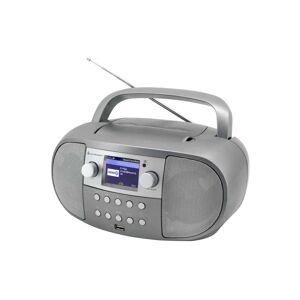 Soundmaster CD-Radiorecorder »SCD7600«, (Bluetooth Digitalradio... Grau Größe