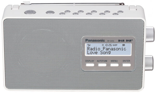 Panasonic RF-D10EG-W - DAB+ Radio / UKW - Weiss
