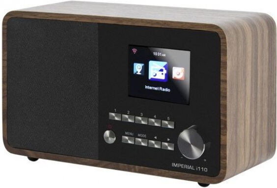 DigitalBox Imperial i110 - Internet-Radio mit Farbdisplay - Holzoptik