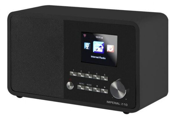 DigitalBox Imperial i110 - Internet-Radio mit Farbdisplay - Schwarz