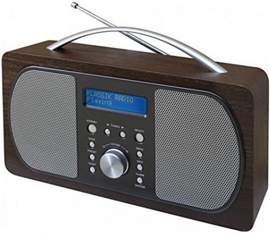 Soundmaster DAB600DBR - DAB+ Radio - Dunkelbraun