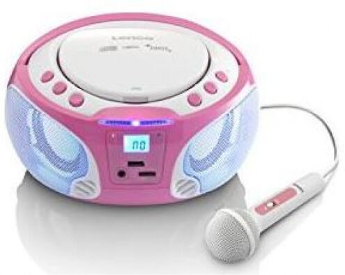 Lenco SCD-650 - Boombox Pink