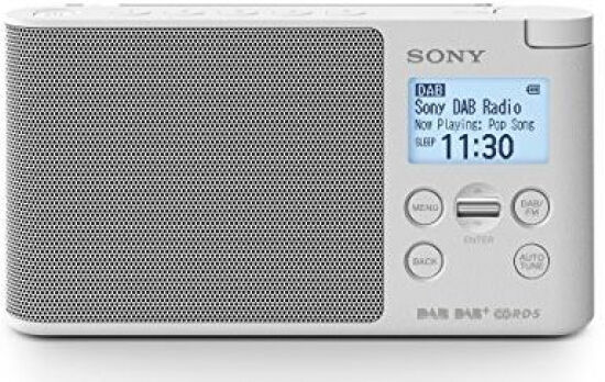 Sony XDR-S41DW - Tragbares Radio / DAB+ - Weiss