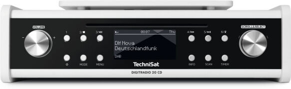 TechniSat DigitRadio 20 CD - Weiss