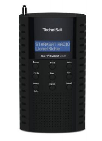 TechniSat TechniRadio Solar - DAB+ Schwarz