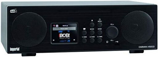 Imperial DABMAN i450 CD - Internet/DAB+/UKW Radio - Schwarz