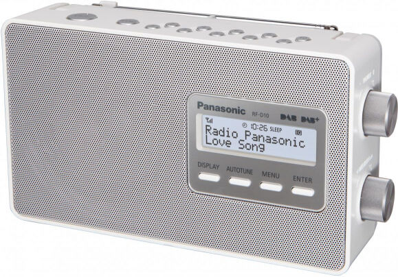 Panasonic RF-D30BTEG - Digitalradio - Weiss