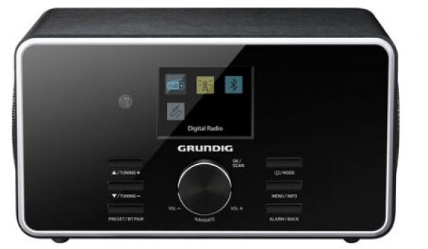 Grundig DTR 4500 - Bluetooth / DAB+ Radio - Schwarz