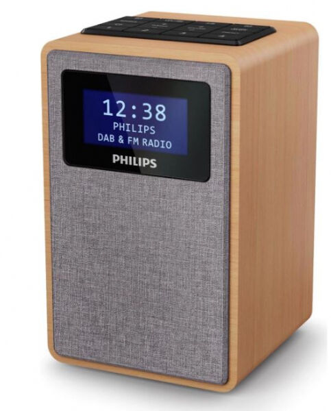 Philips TAR5005/10 - DAB+ Radio - Braun/Silber