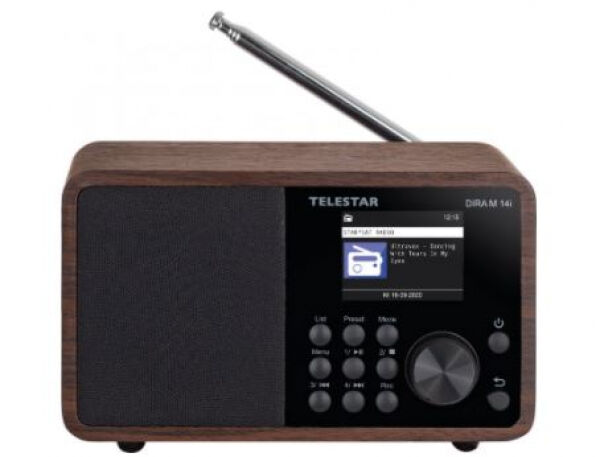 Telestar DIRA M14i - DAB+ / UKW / Internetradio - Holz