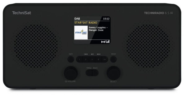 TechniSat Techniradio 6 S IR - DAB+/UKW/Internetradio - Schwarz