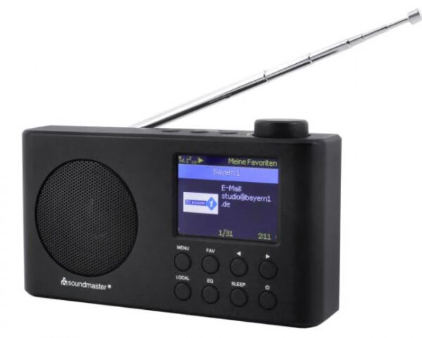 Soundmaster IR6500SW - Internetradio mit DAB+ / UKW / Bluetooth