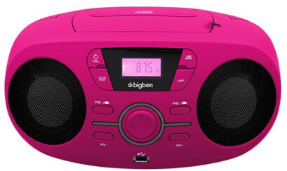 Bigben - Tragbares CD/Radio CD61 USB - pink