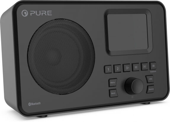 Bigben Pure - Elan One FM/DAB+/BT Radio - black