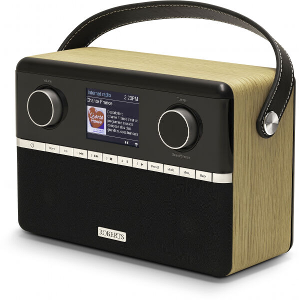 Roberts Radio Roberts - Stream 94i EU PLUS DAB+/ BT/ Smart Radio - light oak