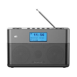 Kenwood CR-ST50DAB-H Radio Tragbar Analog & Digital Anthrazit, Schwarz