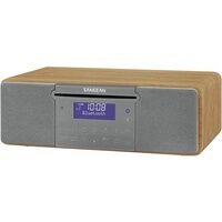 Sangean DDR-47 BT Tischradio DAB+, UKW AUX, CD, SD, USB Holz