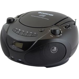 Champion Boombox CD/Radio/MP3/USB Black