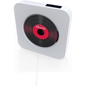 High Discount Cd-afspiller med Bluetooth bærbar vægmontering Musik Hjem Audio Boombox Remote Control Indbygget HiFi højttaler hvid