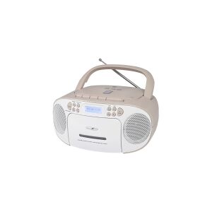 Reflexion CD-Radio DAB+, DAB, UKW AUX, CD, DAB+, Kassette, UKW, USB Hvid, Pink (RCR2260DAB/PK)