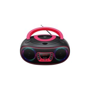 DENVER TCL-212BT - Boombox - 4 Watt - pink