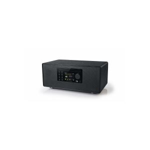 Muse M-695DBT, Home audio micro system, Sort, Front, 60 W, DAB, DAB+, FM, PLL, LCD
