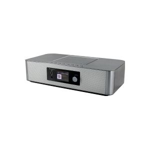 Soundmaster ICD2020, DAB+, Afspiller, CD, CD-R, CD-RW, 15 W, Rustfrit stål, Dreje