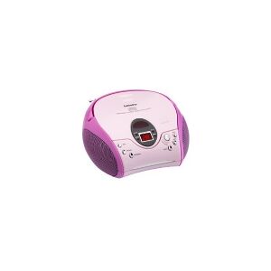 Lenco SCD-24 - Boombox - pink