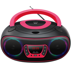 Denver Bluetooth Boombox Cd/fm/usb - Pink