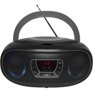 Denver Bluetooth Boombox Cd/fm/usb - Grå