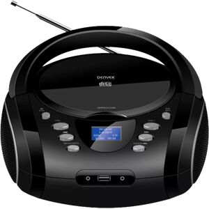 Denver Tdb-10 Cd/dab+/fm/usb/aux Boombox - Sort