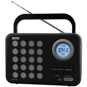 Daewoo Radio CD con Cassette DBU-51, Reproductor de CD y USB, Mini Cadena  de Música, MP3