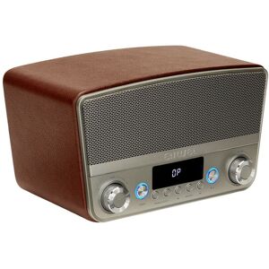 Aiwa - BSTU-750BR Radio de table fm aux, Bluetooth, usb rouge - Publicité