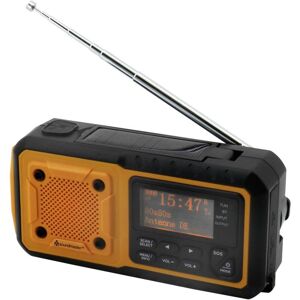 Soundmaster - DAB112OR Radio dextérieur dab+, fm radio durgence, Bluetooth, usb fonction de charge de la batterie, manive - Publicité