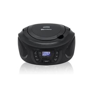 Roadstar Radio Portable DAB / DAB+ / FM, Lecteur CD-MP3, USB, Stereo, Télécommande,, CDR-375D+/BK, , Noir - Publicité