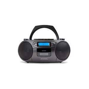 Aiwa Radio-cassette bbtc550bk 6w noir - Publicité