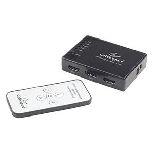 Gembird Cablexpert DSW-HDMI-53 - Commutateur vidéo/audio - 5 x HDMI - de bureau - Publicité