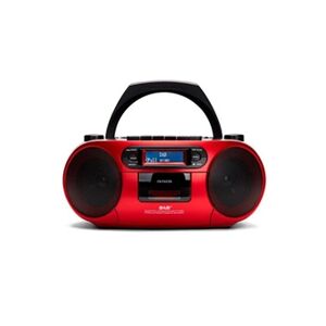Aiwa Radio Cassette BBTC-660, CD, MP3, USB, Bluetooth, Couleur rouge - Publicité