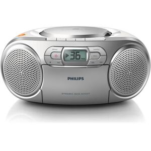 Radio Philips AZ-127 Gris Argent - Publicité