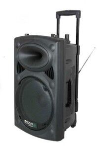 Ibiza Sound Sono portable + 2 micros Ibiza Sound PORT15 - 800W