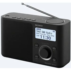 Sony XDR-S61D Radio Portatile Digitale Nero