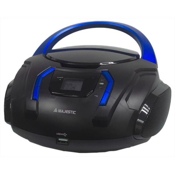 majestic ah 225r mp3/usb-nero e blu