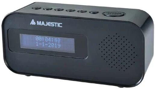 New Majestic RS-115 DAB Portatile Analogico e digitale Nero