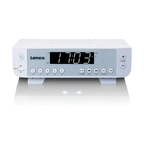 Lenco KCR-11 keukenradio FM wit